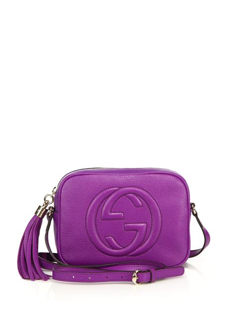 gucci soho disco bag purple|gucci soho shoulder bag discontinued.